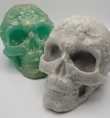Large Skull Tealight Holder