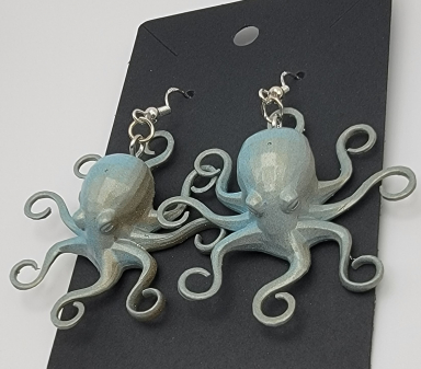 Octopus Earrings
